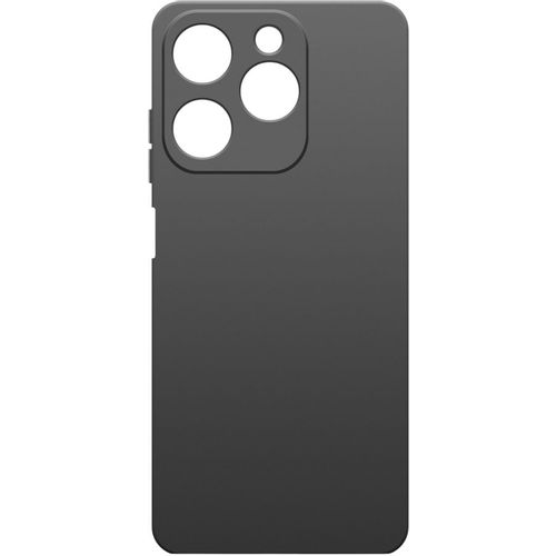Чехол (клип-кейс) BORASCO Microfiber Case, для Tecno Spark 20/20C/Go 2024/Pop 8, черный [72753]