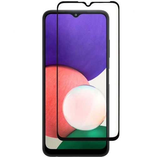 Защитное стекло для экрана ZIBELINO для Samsung A14 5G/A22s 5G/A22 5G/M14 5G антиблик, 5D, 1 шт, черный [ztg-5d-sam-a226-blk]