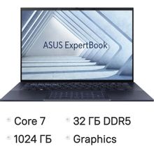 Изображение товара Ноутбук ASUS ExpertBook B9 OLED 14" Core i7 10 ядер 32ГБ SSD 1ТБ Windows 11 Изображение товара Ноутбук ASUS ExpertBook B9 OLED 14" Core i7 10 ядер 32ГБ SSD 1ТБ Windows 11
