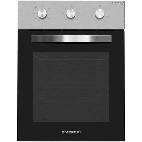 Духовой шкаф электрический MEFERI Light MEO456IX, 53л, дверца с 2 стеклами, нержавеющая сталь