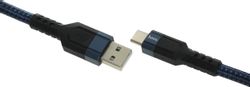 Кабель Hoco U110, USB Type-C (m) - USB (m), 1.2м, синий