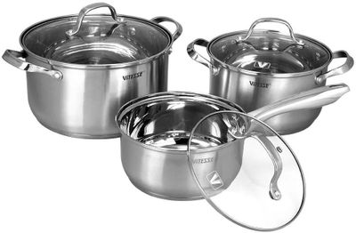 Набор посуды Vitesse Valentina VS-2058, 7 предметов – купить в Ситилинк ...