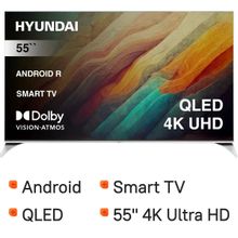 Изображение товара 55 Телевизор Hyundai H-LED55QBU7500 4K QLED Smart TV с HDR голосовым управлением