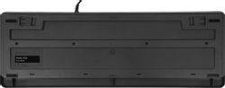 Клавиатура A4TECH Fstyler FK10, проводная, мембранная, черный/серый