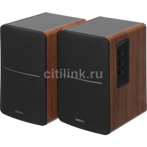 Колонки Edifier R1280Ts, 2.0, коричневый