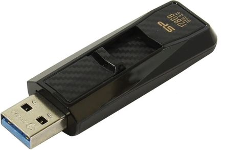 Флешка USB Silicon Power Blaze B50 128ГБ, USB3.0, черный [sp128gbuf3b50v1k]