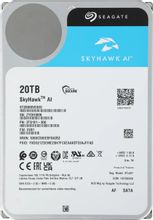 Изображение товара Жесткий диск Seagate ST20000VE003 SkyHawkAI 20 ТБ CMR/Гелиевое наполнение Изображение товара Жесткий диск Seagate ST20000VE003 SkyHawkAI 20 ТБ CMR/Гелиевое наполнение