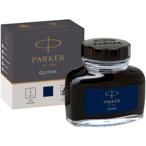 Флакон с чернилами Parker Quink Z13 цвет чернил: черный/синий, для ручек перьевых [1950378]
