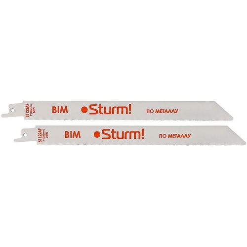 Полотно STURM! 9019-03-S1122AF, по металлу, 203мм, 1 мм, 2шт