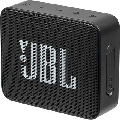 Колонка портативная JBL GO 2, 3Вт, черный [jblgo2blk]