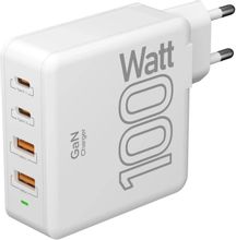 Изображение товара Сетевое зарядное устройство LYAMBDA SLT-100, 100Вт, 2xUSB-A, 2xUSB-C