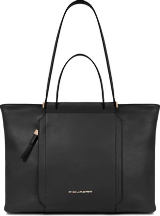 Деловая сумка Piquadro Circle, женская, кожа натуральная, черный [bd3336w92/n]