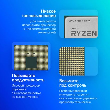 Процессор AMD Ryzen 7 5700X, AM4, OEM [100-000000926] – купить в
