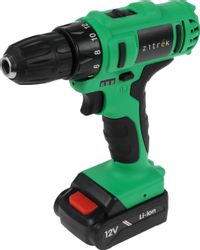 Дрель-шуруповерт ZITREK Greenpower 12-Li, 1.5Ач