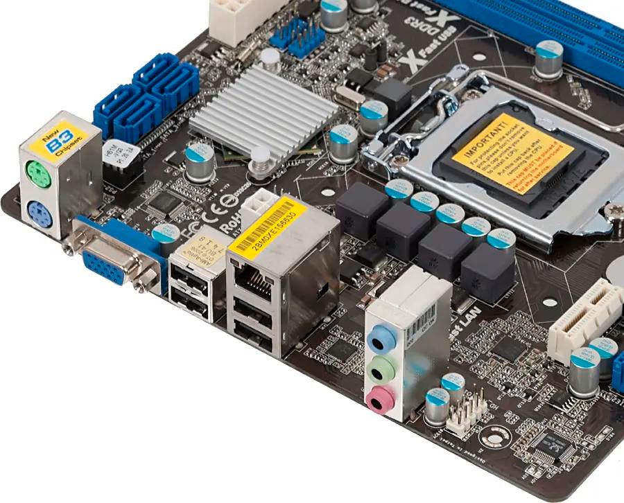 ASRock H61M VG3 LGA 1155 Intel H61 B3 mATX BULK 748629