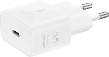 Сетевое зарядное устройство Samsung EP-T2510,  USB-C, USB-C, 25Вт, 3A, белый [ep-t2510xwegww]