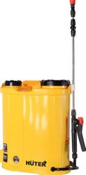Опрыскиватель Huter SP-12 Li EA+, аккумуляторный, ранцевый, желтый