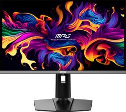 Изображение товара 26.5" Монитор MSI MPG 271QRX QD-OLED,  2560x1440,  OLED,  360Гц,  2хHDMI,  1хDP,  черный [9s6-3cd79a-009(051)]