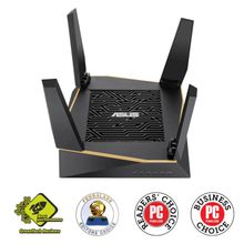 Wi-Fi роутер ASUS RT-AX92U, Wi-Fi 6, AX6100, 2.4/5ГГц, +5 ГГц, 4