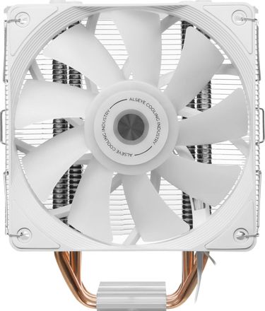 Устройство охлаждения (кулер) ALSEYE N120-W, 4-pin, RGB, 120мм, белый, retail
