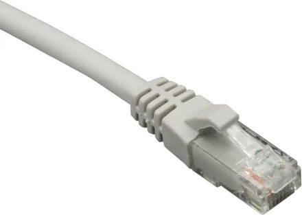 Патч-корд SUPRLAN вилка RJ-45,  вилка RJ-45,  кат.6,  LSZH,  5м,  серый [10-0170]