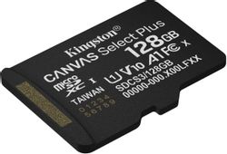 Карта памяти microSDXC UHS-I U1 Kingston Canvas Select Plus 128 ГБ