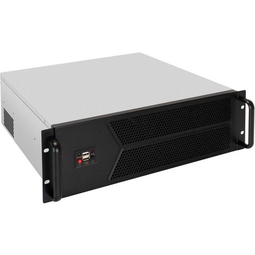 Корпус для сервера монтируемый в стойку EXEGATE Pro 3U450-12, 3U, 700 Вт, черный [ex298410rus]