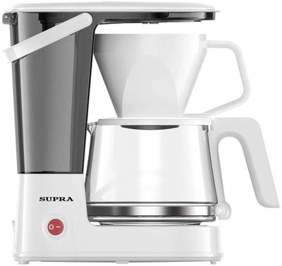 Кофеварка Supra CMS-1245, капельная, белый – купить в Ситилинк | 2018815