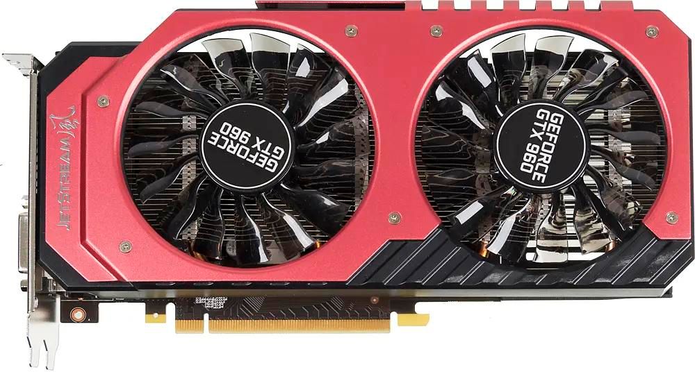Palit NVIDIA GeForce GTX 960 PA-GTX960 JETSTREAM 2G 2ГБ
