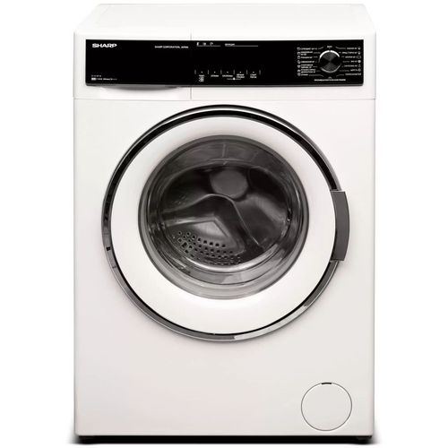 Стиральная машина Sharp ES814RW, с фронтальной загрузкой, 8кг, 1400об/мин