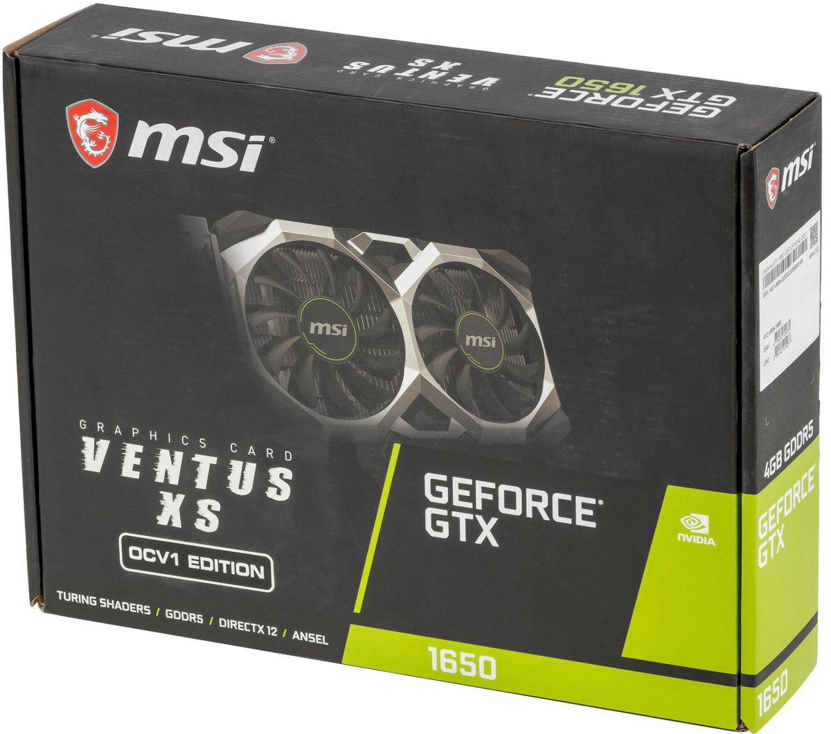 Msi 1650 ventus xs 4g oc clearance