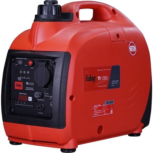 Бензиновый генератор FUBAG TI 1000, 220/12 В, 1кВт [646250]