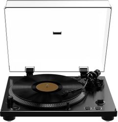 Виниловый проигрыватель ALIVE AUDIO Twister, ручной, черный