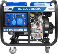 Дизельный генератор ТСС SDG 7500EH3A, 380/220/12 В, 7.5кВт