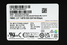 SSD накопитель Samsung PM893 MZ7L37T6HBLA-00A07 7.68ТБ
