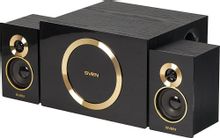 Колонки Sven MS-1086, 2.1, черный/ золотистый [sv-014261] – купить в ...