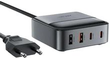 Изображение товара Сетевое зарядное устройство ACEFAST Z6,  2xUSB-A,  2xUSB-C, 65Вт, 5A, черный [af-z6-bk]