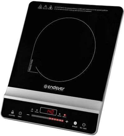 Настольная плита индукционная Endever IP-65, стеклокерамика, черный [90734]