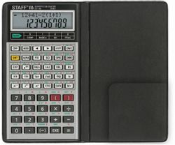 Калькулятор STAFF STF-169, серебристый