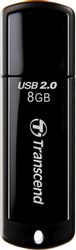 Флешка USB Transcend Jetflash 350 8ГБ, USB2.0, черный