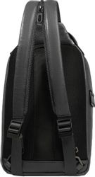 Рюкзак слинг Piquadro Solm CA7028S141/N черный натуральная кожа