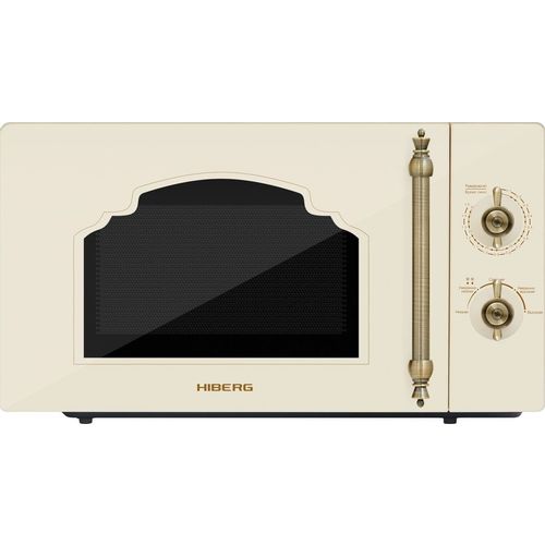 Микроволновая печь HIBERG i-VM 4288, 800Вт, 20л, бежевый