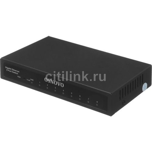 Коммутатор OSNOVO SW-70800, неуправляемый