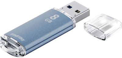 Флешка USB SMARTBUY V-Cut 8ГБ, USB2.0, голубой [sb8gbvc-b] – купить в ...