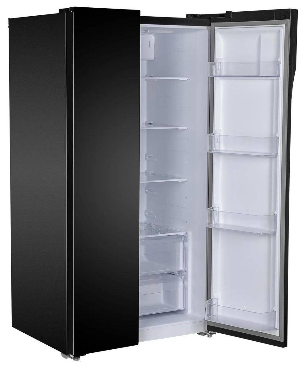 Холодильник двухкамерный Hyundai CS6503FV  No Frost, Side by Side, инверторный
