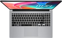 Ноутбук MSI Modern 15 F13MG-087XRU 15.6", IPS, Intel Core i5 1335U, 10-ядерный, 16ГБ DDR4, 1ТБ SSD,  Intel Iris Xe graphics, серебристый