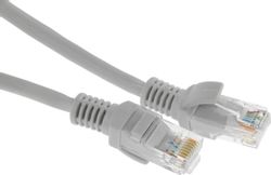 Патч-корд CABLEXPERT PP31-15M литой (molded), UTP, кат.5E, 15м, серый