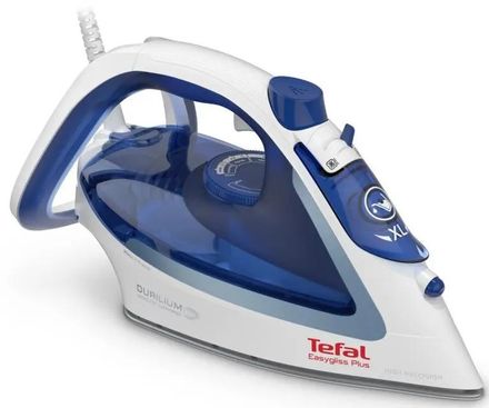Утюг Tefal FV5736E0, с паровым ударом, 2500Вт, с автоотключением, синий