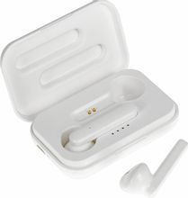 Изображение товара Беспроводные вкладыши Redline BHS-22 Bluetooth с регулятором и микрофоном белые