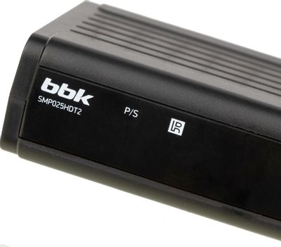 Ресивер DVB-T2 BBK SMP025HDT2, черный – купить в Ситилинк | 1421311